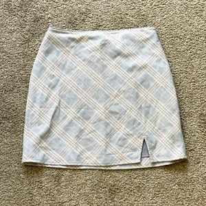 Plaid skirt